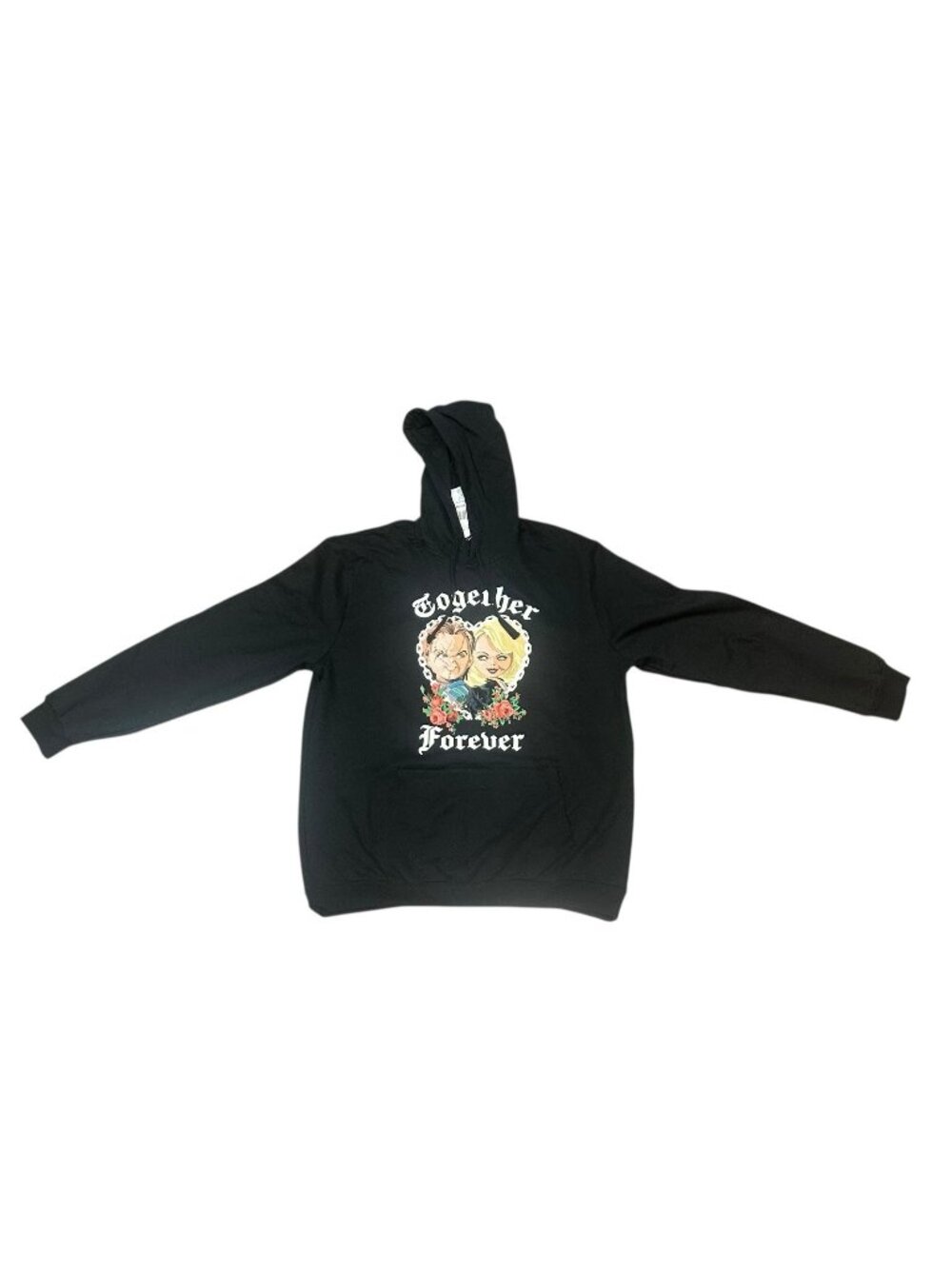 Reason Together Forever Chucky And Tiffany Bride Of Chucky‎ Black Hoodie Size XL